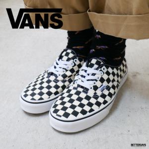 VANS AUTHENTIC VANS 60周年記念モデル ヴァンズ オーセンティック スニーカー ユニセックス チェック 25.5-28.5cm 【国内正規品】VN000EGAY28