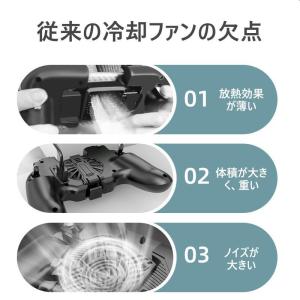 スマホ用冷却ファン スマホクーラー 冷却グッズ...の詳細画像2