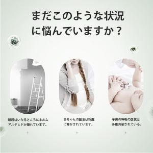 ミニ空気清浄機 イオン発生器 除菌 ウイルス除...の詳細画像2