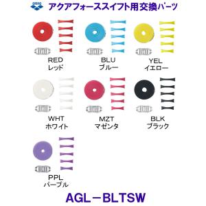 アリーナ arena アクアフォーススイフト用交換パーツ AGL-BLTSW レーシングゴーグル用ベルト 競泳 プール 水泳 スイム スイミング/2024SS｜bettertomorrow