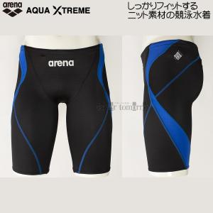 J*s様 arena メンズ 競パン Mサイズ　【ブラック×ブルー】レア アリーナ（ARENA）（メンズ）競泳水着 水泳 レ-シングスパッツ