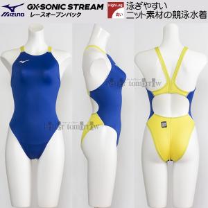 MIZUNO（ミズノ） レディース 競泳水着 N2MAC72027 ブルー 青色 WA承認
