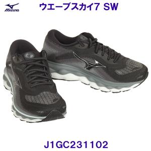 ミズノ MIZUNO ランニングシューズ J1GC231102 ウエーブスカイ7 SW スーパーワイ...