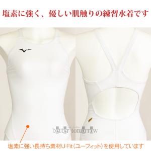 ミズノ MIZUNO レディース 練習用競泳水...の詳細画像3
