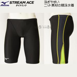 MIZUNO（ミズノ） 競泳水着 メンズ WA承認 N2JQ102427 ブルー×ライム