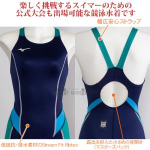 ミズノ MIZUNO レディース 競泳水着 W...の詳細画像2