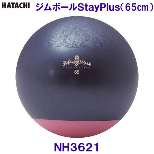 ハタチ HATACHI ジムボールStayPlus 65cm NH3621 自宅トレーニング お腹 ...