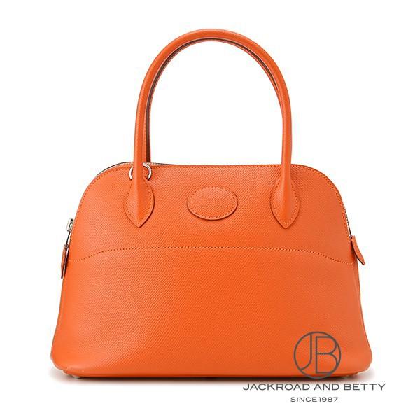 エルメス HERMES ボリード27 オレンジ 中古 バッグ/財布/小物