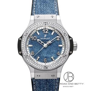 ウブロ HUBLOT ビッグ・バン ジーンズ ダイヤモンド 361.SX.2710.NR.1104.JEANS 中古 時計 レディース｜bettyroad