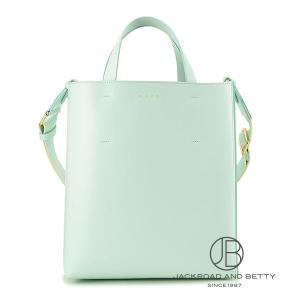 マルニ MARNI ミュゼオ ショッピング バッグ スモール ミネラルアイス ライトブルー SHMPV01TU0LV63900B18 新品 バッグ/財布/小物｜bettyroad