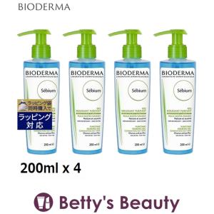 ビオデルマ セビウムフォーミングウォッシングジェル お得な4個セット 200ml x 4 (洗顔...｜bettysbeauty