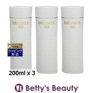 コスメデコルテ AQ ローション ER (よりしっとりタイプ) もっとお得な3個セット 200ml x...｜bettysbeauty