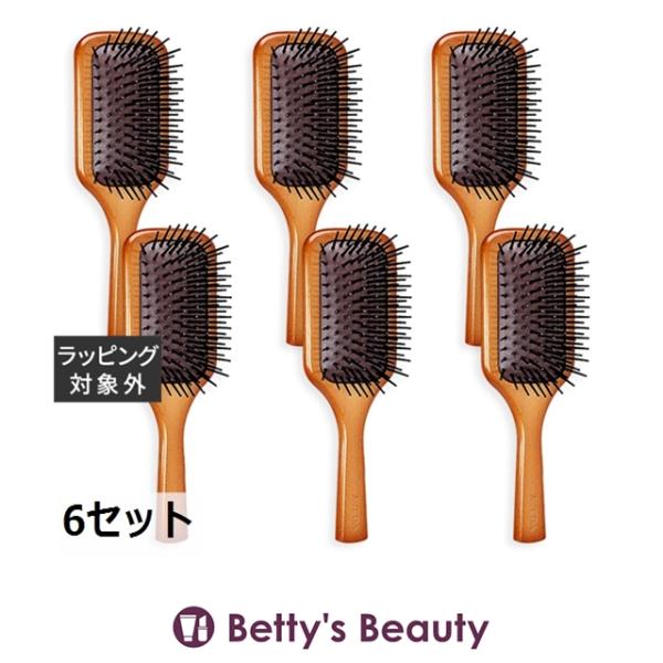 【並行輸入品】AVEDA アヴェダ ミニ パドル ブラシ  6セット (ヘアブラシ) まとめ買い