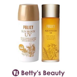 ポリシー サンブロックUV 55g とアクアフレッシュSR 120ml のセット   (スキンケアコフレ)｜bettysbeauty