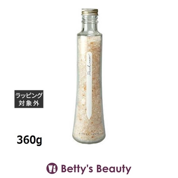 グラーストウキョウ フレグランスソルト ピーチローズ 360g  (バスソルト)