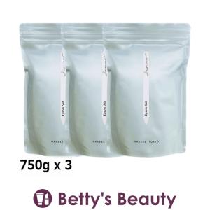 グラーストウキョウ エプソムソルト ジャスミン 750g x 3 (入浴剤・バスオイル)｜bettysbeauty