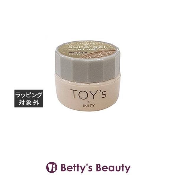 トイズ TOY'ｓ×INITY スナジェル ジャリペティ ブラウン 5g (ネイル用品)