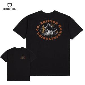 ブリクストン BRIXTON 半袖Tシャツ CROSLIN S/S Standard Fit Tee メンズ トップス カジュアル ストリート ロゴT /BRIX546｜beware