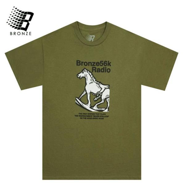 BRONZE56K SILVER STATION TEE ブロンズ56K Tシャツ 半袖 tシャツ ...