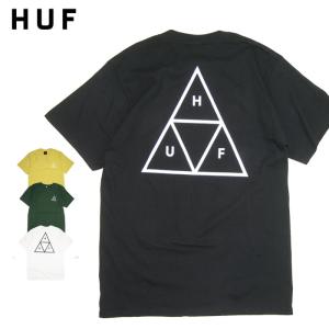 HUF 半袖 Tシャツ TRIPLE TRIANGLE TEE ハフ  トリプルトライアングル Tシャツ メンズ　トップス Tシャツ　メール便対応可 /HUF61｜beware