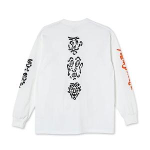 POLAR SKATE CO Facescape Longsleeve ポーラースケートカンパニーメンズ ロンT 長袖 tシャツ メール便対応可 /PL58