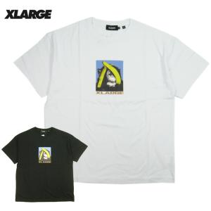 XLARGE エクストララージ Tシャツ S/S TEE SLAPSTICK メンズ ロゴ トップス 半袖 ｔシャツメール便対応可/XL58｜beware