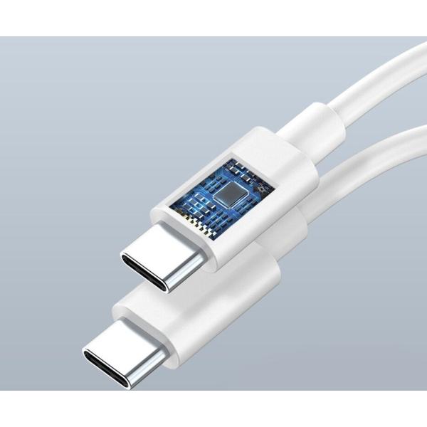 Type-C ケーブル to タイプC usb 充電 1m 白 ホワイト QC 3.0 2.0 60...