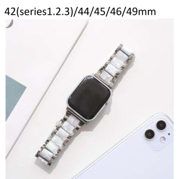 アップルウォッチウルトラ3 バンド 2 SE 11 44mm 46 49 ステンレス 高級