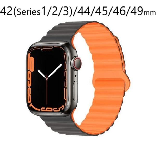 アップルウォッチウルトラ 3 バンド マグネット 2 11 10 SE 46mm 49 ultra