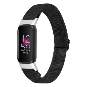 Fitbit Luxe フィットビット ベルト ナイロン フィットネストラッカー 替え バンド おしゃれ 細身 女性 交換 ウォッチ