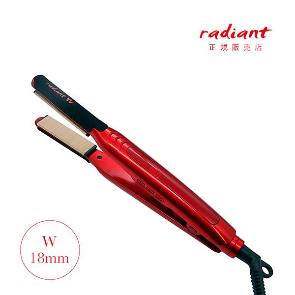 ラディアント シルクプロアイロン W radiant 18mm シルクプレート 正規販売店 メーカー...