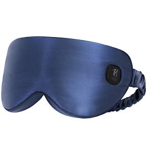 PriO コードレスホットアイマスク ネイビーブルー USB充電