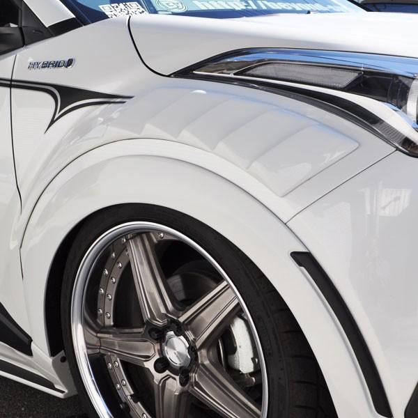 BEYOND　C-HR(NGX50・ZYX10)　16.12〜　フロントフェンダーダクト(カーボン)