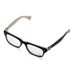 クロムハーツ メガネ アイウェア : OPTICAL GITTIN ANY A Black&Tan CHROME HEARTS