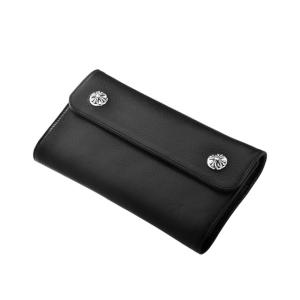 クロムハーツ CHROME HEARTS ウェイブ ウォレッ...
