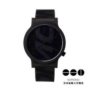 コモノ 腕時計 KOMONO モノ タグ オール ブラック [MONO TAG ALL BLACK] レディース メンズ ブランド 20代 30代 40代 50代の商品画像