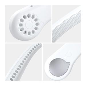 首かけ扇風機 ネックファン 羽なし ヘッドホン...の詳細画像1