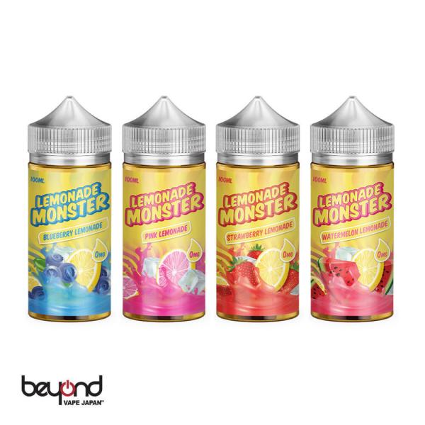 【Lemonade Monster】全4種 [100ml] レモネードモンスター フルーツ さっぱり...