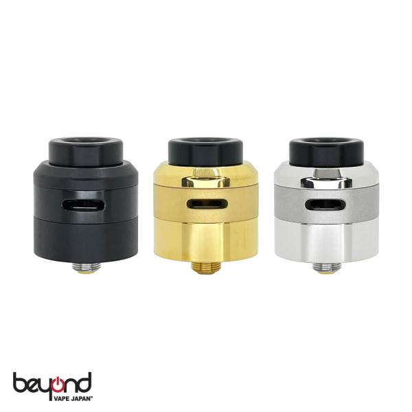 【Coilturd】AN RDA 2［24mm］全3色 黒 ブラック 金 ゴールド シルバー シンプ...