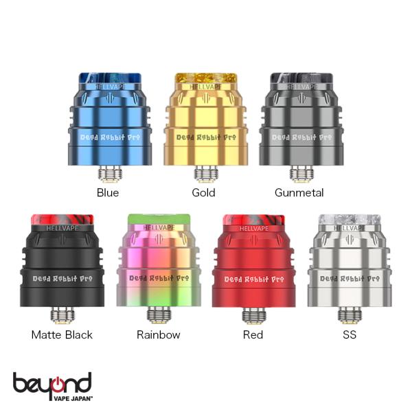 【Hellvape】Dead Rabbit Pro RDA 24mm 全7色 デュアルコイル 3種の...