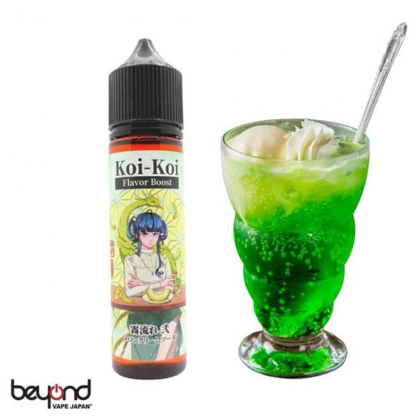 電子タバコ リキッド Koi-Koi 霧流れ 弐 60ml メロンソーダ デザート ドリンク 濃い ...