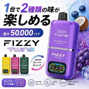 Fizzy Twins 50000パフ 電子タ...の詳細画像1