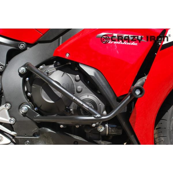 CBR1000RR 2012-2016 クラッシュバー エンジンガード ホンダ CRAZY IRON...
