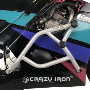 エンジンガード CBR600 F2 F3 クラッシュバー ホンダ engine guard CRAZY IRON [輸入代行/メーカー直送]｜bezipang