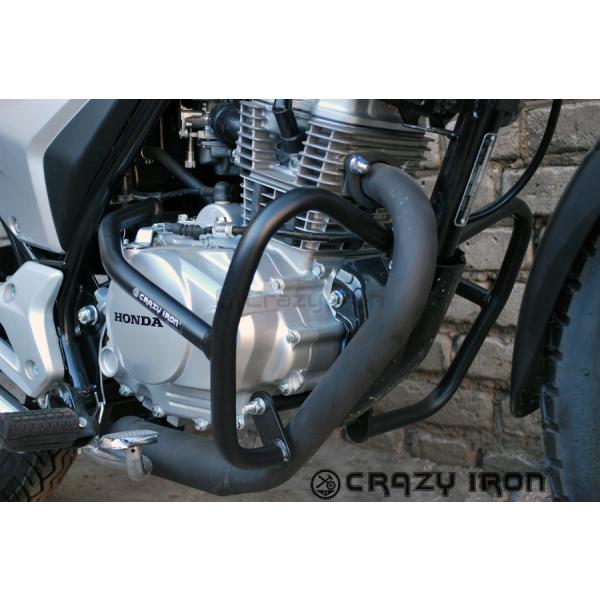 CB125E クラッシュバー エンジンガード ホンダ CRAZY IRON [輸入代行/メーカー直送...