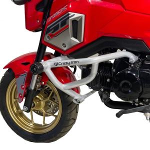 ホンダ グロム Grom MSX125 2017-2020 クラッシュバー エンジンガード スタントケージ ダンパースライダー CRAZY IRON [輸入代行/メーカー直送]｜bezipang