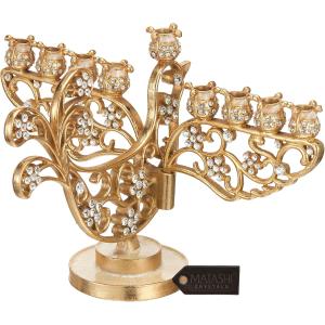 メタル製 メノーラー ハヌッキーヤー イスラエル エルサレム 燭台