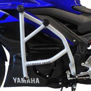 エンジンガード YZF-R25 YZF-R3 2019- クラッシュバー スライダー ヤマハ engine guard CRAZY IRON [輸入代行/メーカー直送]｜bezipang