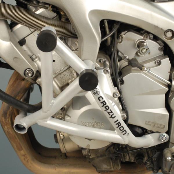 エンジンガード FZ6S FZ6N 2004-2009 クラッシュバー スタントケージ スライダー ...