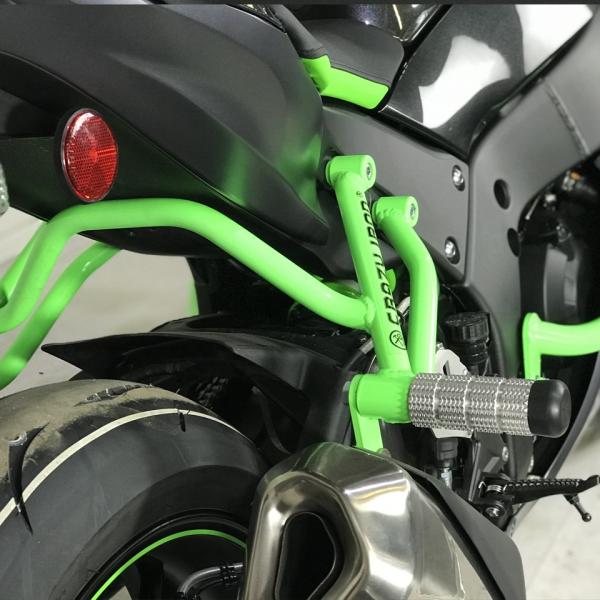 ZX-10R 2011-2020 リア スタントケージ ガード カワサキ CRAZY IRON [輸...